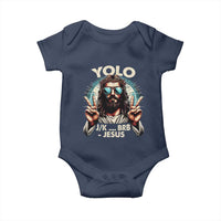 Funny Ressurection Christians Easter Day Baby Onesie Yolo JK BRB Jesus