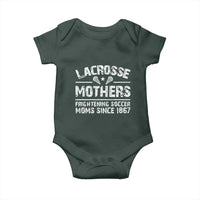 Funny Lacrosse Mothers Baby Onesie Lax Moms Frightening Soccer Moms Since 1867
