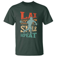 Funny Lax Score Smile Repeat T Shirt Lax Lacrosse Lover