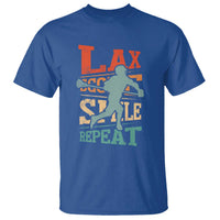 Funny Lax Score Smile Repeat T Shirt Lax Lacrosse Lover