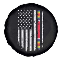 WW2 World War II Vintage American Flag Spare Tire Cover - Wonder Print Shop