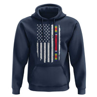 WW2 World War II Vintage American Flag Hoodie - Wonder Print Shop