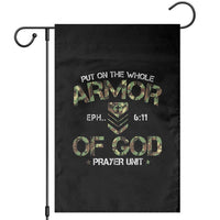 Put On The Whole Armor Of God Prayer Unit Garden Flag Ephesians 6:11 Christian Army - Wonder Print Shop