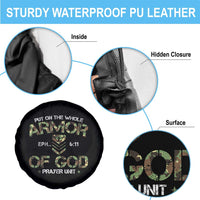 Put On The Whole Armor Of God Prayer Unit Spare Tire Cover Ephesians 6:11 Christian Army - Wonder Print Shop