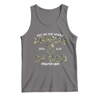 Put On The Whole Armor Of God Prayer Unit Tank Top Ephesians 6:11 Christian Army - Wonder Print Shop