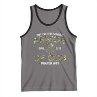Put On The Whole Armor Of God Prayer Unit Tank Top Ephesians 6:11 Christian Army - Wonder Print Shop