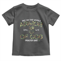 Put On The Whole Armor Of God Prayer Unit Toddler T Shirt Ephesians 6:11 Christian Army - Wonder Print Shop