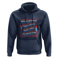 Funny You Dont Have No Whistlin Bungholes Hoodie USA Flag 4th Of July