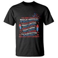 Funny You Dont Have No Whistlin Bungholes T Shirt USA Flag 4th Of July