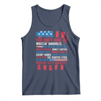 Funny You Dont Have No Whistlin Bugholes Tank Top 4th Of July American Flag