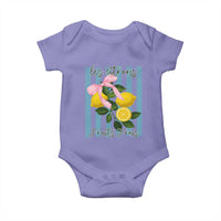 Funny Les Citrons Fruits Frais Baby Onesie Summer Lemon Tropical Coquette - Wonder Print Shop