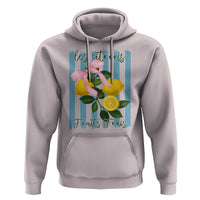 Funny Les Citrons Fruits Frais Hoodie Summer Lemon Tropical Coquette - Wonder Print Shop
