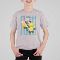 Funny Les Citrons Fruits Frais T Shirt For Kid Summer Lemon Tropical Coquette - Wonder Print Shop