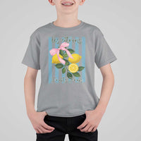 Funny Les Citrons Fruits Frais T Shirt For Kid Summer Lemon Tropical Coquette - Wonder Print Shop