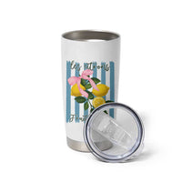 Funny Les Citrons Fruits Frais Tumbler Cup Summer Lemon Tropical Coquette - Wonder Print Shop