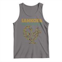 Sankofa Learn From The Past Tank Top African Bird Black History Akan Pattern