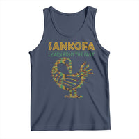 Sankofa Learn From The Past Tank Top African Bird Black History Akan Pattern