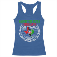 Juneteenth Galveston Texas Racerback Tank Top Break The Chain Freedom Since 1865