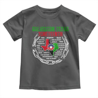 Juneteenth Galveston Texas Toddler T Shirt Break The Chain Freedom Since 1865