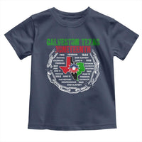 Juneteenth Galveston Texas Toddler T Shirt Break The Chain Freedom Since 1865