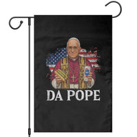 Funny Da Pope America Chicago Leo XIV Garden Flag Hotdog And Beer - Wonder Print Shop