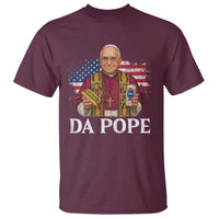 Funny Da Pope America Chicago Leo XIV T Shirt Hotdog And Beer