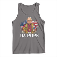 Funny Da Pope America Chicago Leo XIV Tank Top Hotdog And Beer