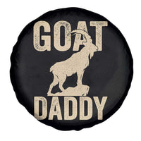 Goat Daddy Spare Tire Cover Funny Goat Father Vintage