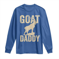 Goat Daddy Long Sleeve Shirt Funny Goat Father Vintage