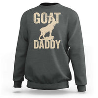 Goat Daddy Sweatshirt Funny Goat Father Vintage