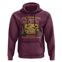 RPG Dad Hoodie Fatherhood The Original Side Quest Dad Mode D20 Tabletop Games