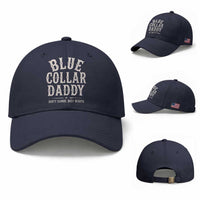 Blue Collar Daddy Dirty Hands Busy Nights Baseball Cap Mechanic Dad Father's Day Gifts