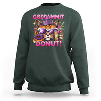 Funny Goddammit Cat Princess Meme Sweatshirt Cartoon Style
