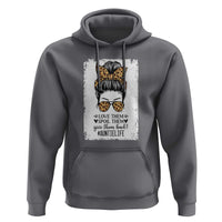 Funny Aunt Hoodie Love Spoil Give Them Back Auntie Life Messy Bun - Wonder Print Shop