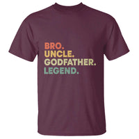 Funny Uncle Godfather Legend T Shirt Favourite Unc Family Relationship Father's Day - Wonder Print Shop