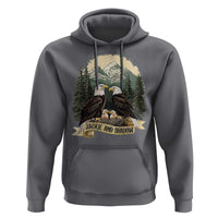 Funny Jackie And Shadow Eagle Family Matching Hoodie Eagle Lover - Wonder Print Shop