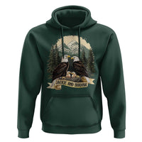 Funny Jackie And Shadow Eagle Family Matching Hoodie Eagle Lover - Wonder Print Shop