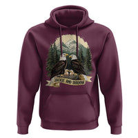 Funny Jackie And Shadow Eagle Family Matching Hoodie Eagle Lover - Wonder Print Shop