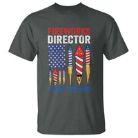 Funny Fireworks Director I Run You Run T Shirt 4th Of July American Flag - Wonder Print Shop