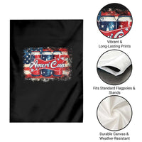 Funny AmeriCan Beer 4th of July Drinking Garden Flag American Flag USA Beer Can - Wonder Print Shop