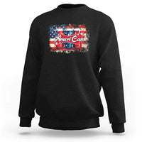 Funny AmeriCan Beer 4th of July Drinking Sweatshirt American Flag USA Beer Can - Wonder Print Shop