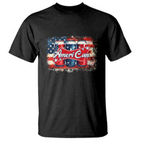 Funny AmeriCan Beer 4th of July Drinking T Shirt American Flag USA Beer Can - Wonder Print Shop