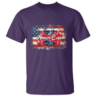 Funny AmeriCan Beer 4th of July Drinking T Shirt American Flag USA Beer Can - Wonder Print Shop
