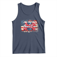 Funny AmeriCan Beer 4th of July Drinking Tank Top American Flag USA Beer Can - Wonder Print Shop
