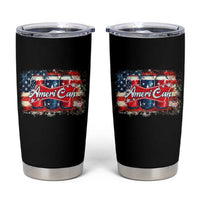Funny AmeriCan Beer 4th of July Drinking Tumbler Cup American Flag USA Beer Can - Wonder Print Shop