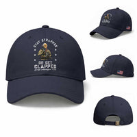 Funny Stay Strapped Or Get Clapped George Washington Baseball Cap 4th of July