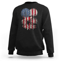 Funny American Fireworks Patriotic July 4th US Flag Sweatshirt - Wonder Print Shop