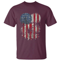 Funny American Fireworks Patriotic July 4th US Flag T Shirt - Wonder Print Shop
