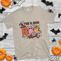 Funny This Is Some Boo Sheet T Shirt Halloween Ghost Witch Hat - Wonder Print Shop