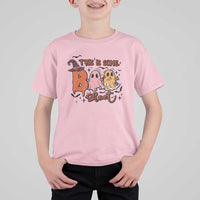 Funny This Is Some Boo Sheet T Shirt For Kid Halloween Ghost Witch Hat - Wonder Print Shop